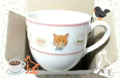 希少✨️猫の恩返しティーカップ　猫の事務所のティータイム　ジブリ新品未使用