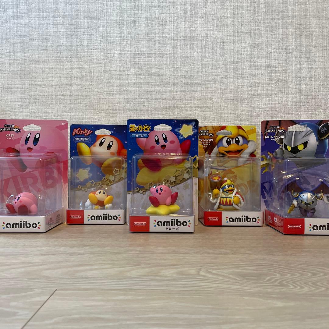 【新品未開封】amiibo ５体セット