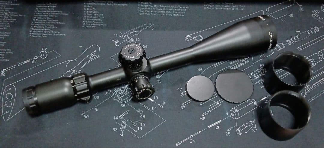 hawke sidewinder 6.5-26×52 スコープ