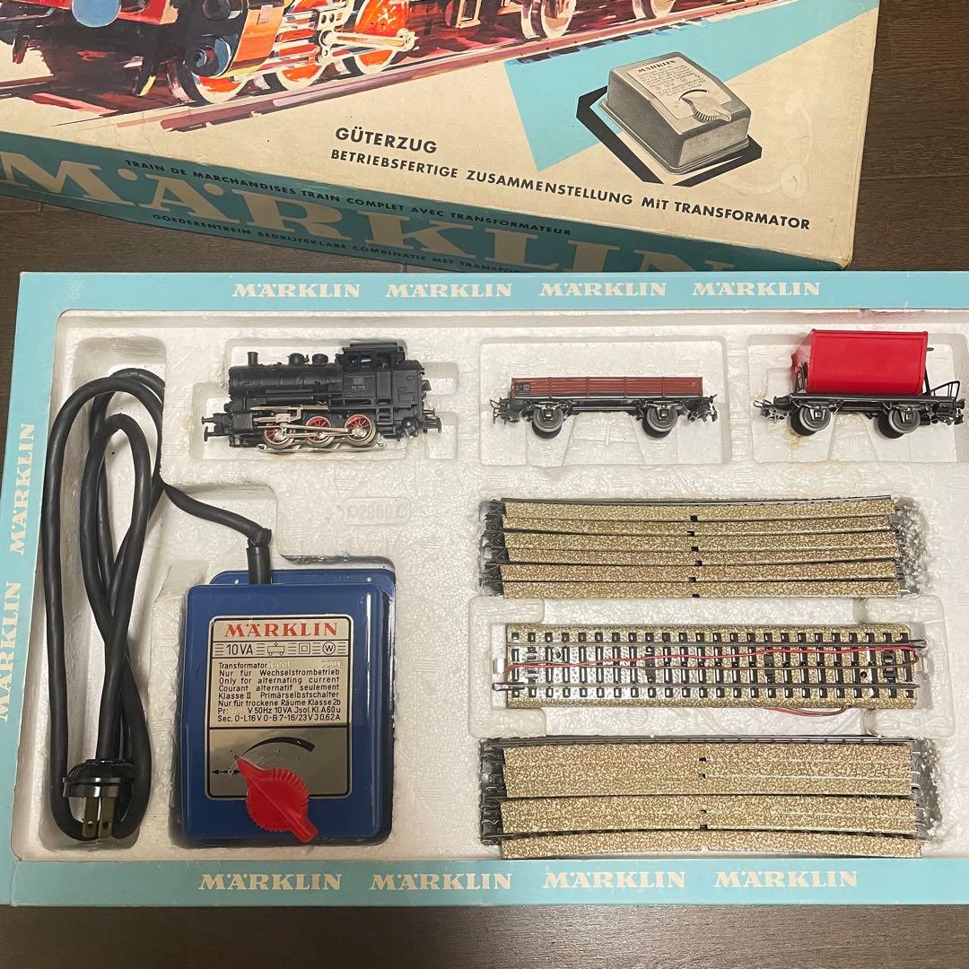 1970年代☆marklin☆基本セット☆機関車　貨車　レール　コントローラー☆