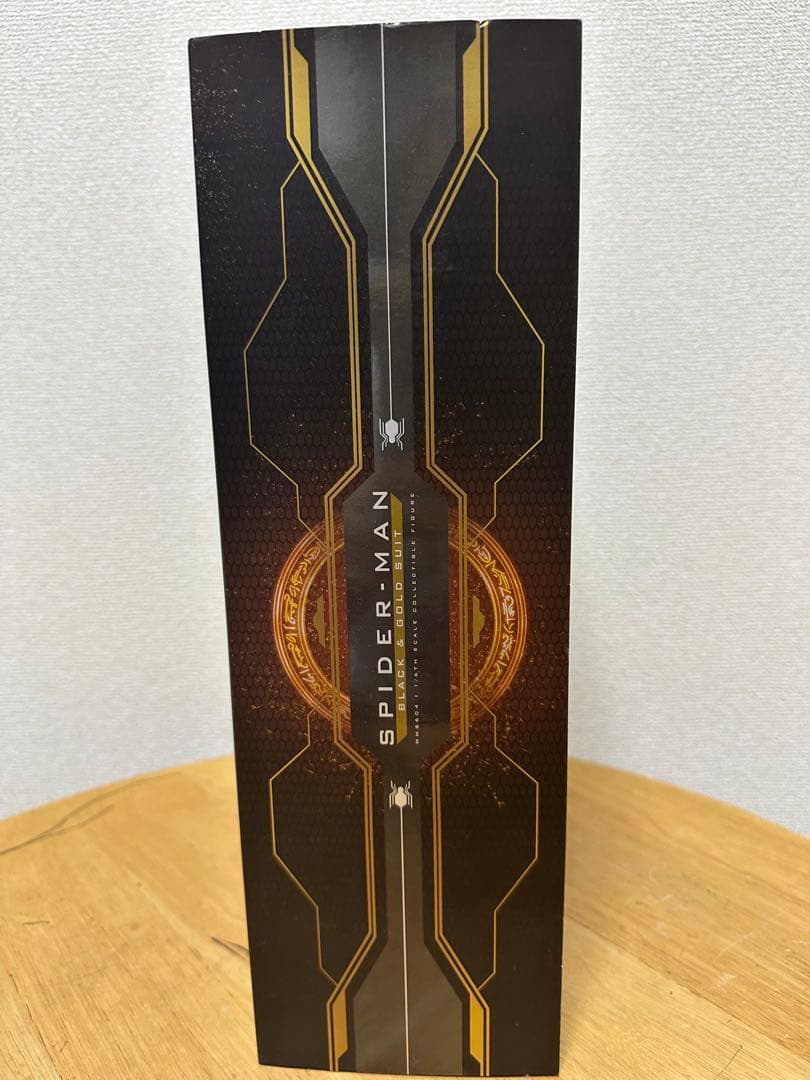 新品未開封　ホットトイズ スパイダーマン　ブラック&ゴールドスーツ