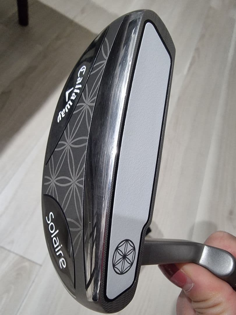美品 Callaway SOLAIRE キャロウェイ パター +純正ヘッドカバー