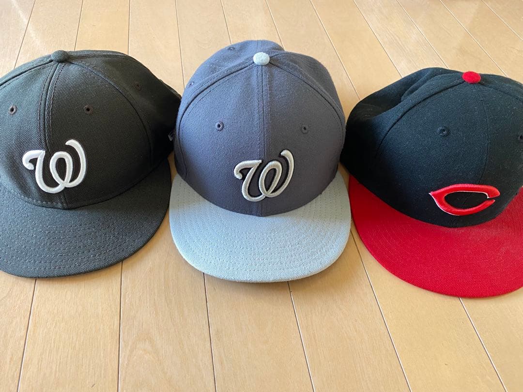 New Era キャップ 3個セット ワシントンナショナルズ等