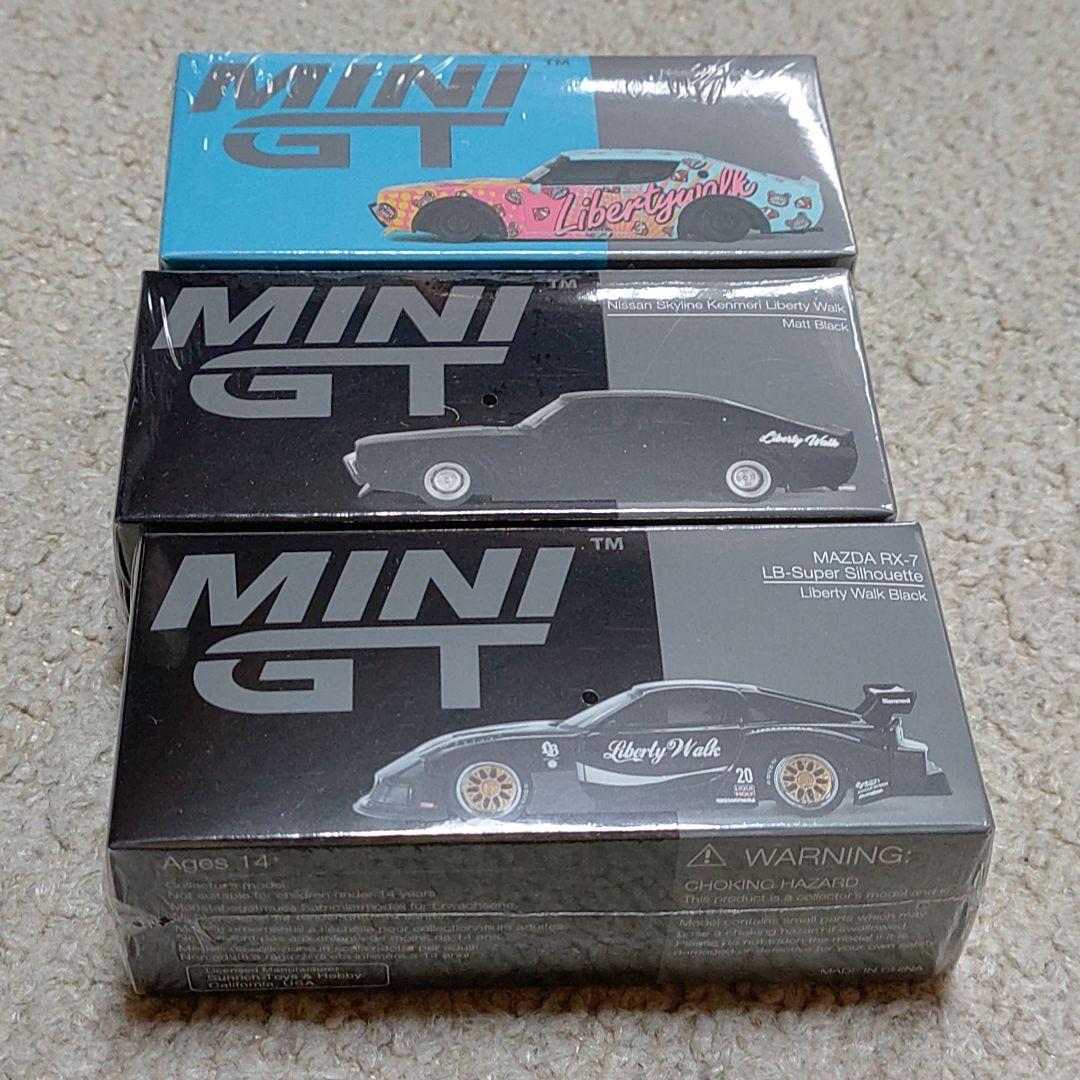 minigt lbwk ケンメリ rx7 リバティウォーク ミニカー