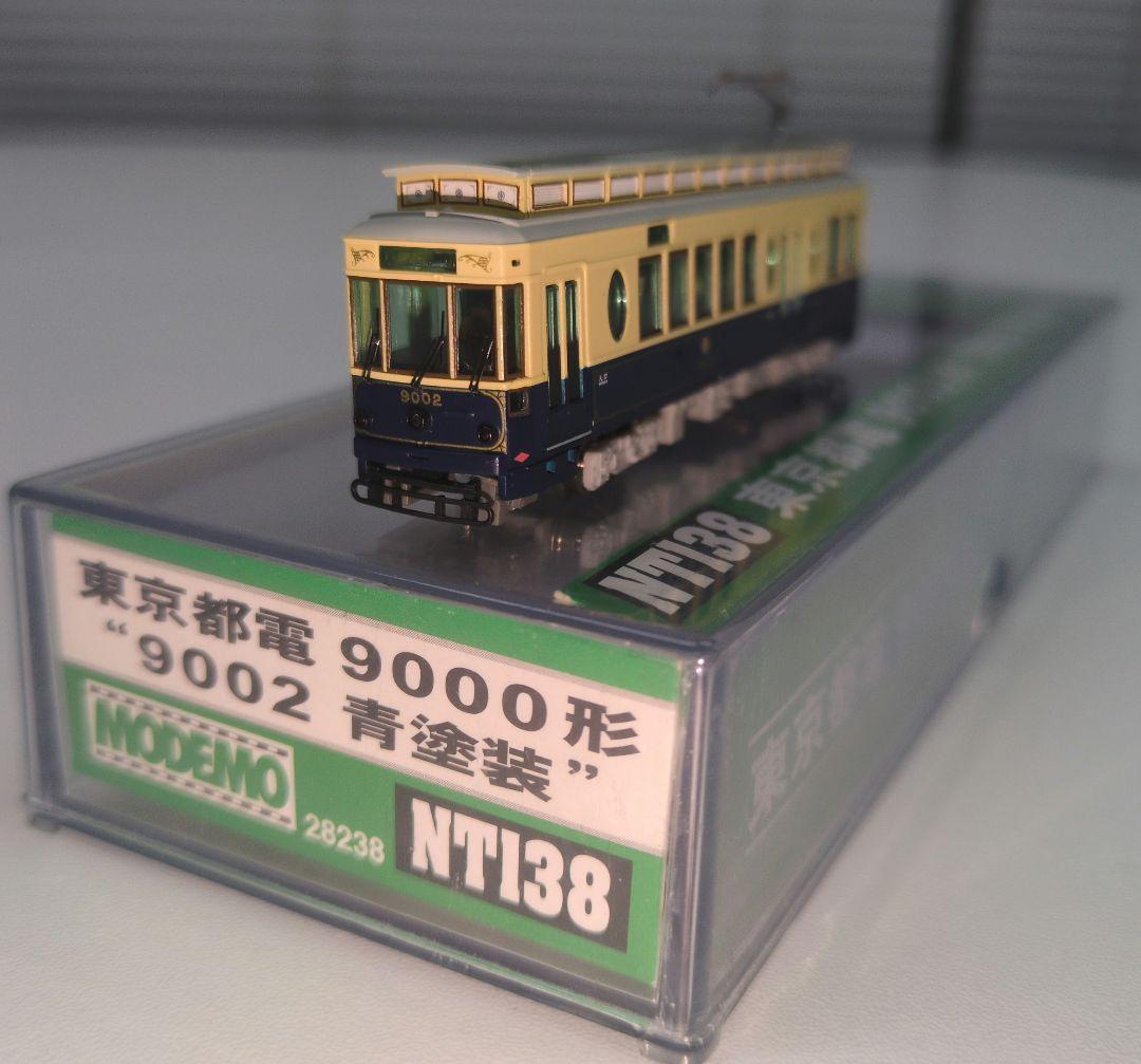 鉄道模型 東京都電 9000形 9002 青塗装