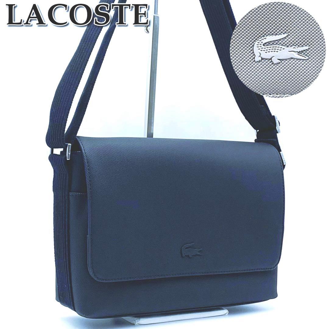 美品★LACOSTE ラコステ メッセンジャーバッグ ★114