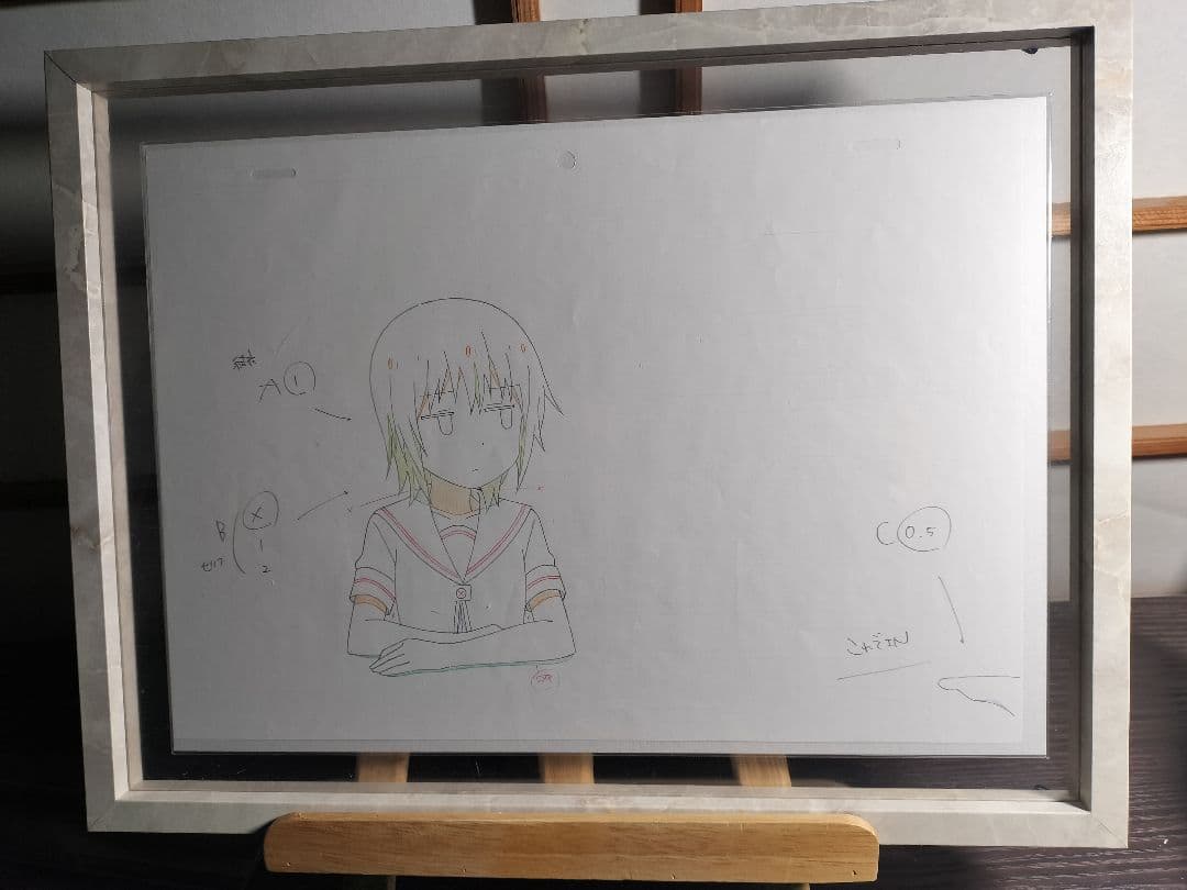 【超貴重】ゆるゆり３期船見結衣生原画