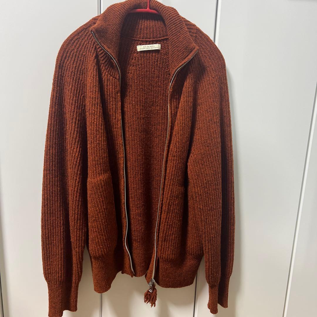 トップス OLD JOE -ALPAKA TURTLE-NECK ZIP SWEATER