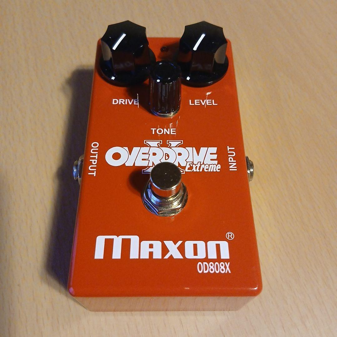 【新品同様】Maxon OD808X オーバードライブペダル