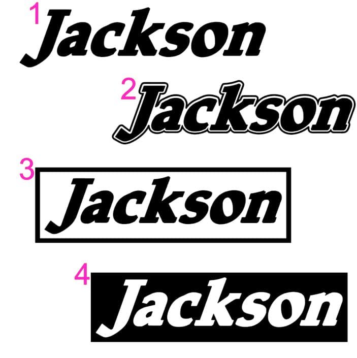 Jackson　ジャクソン　ステッカー