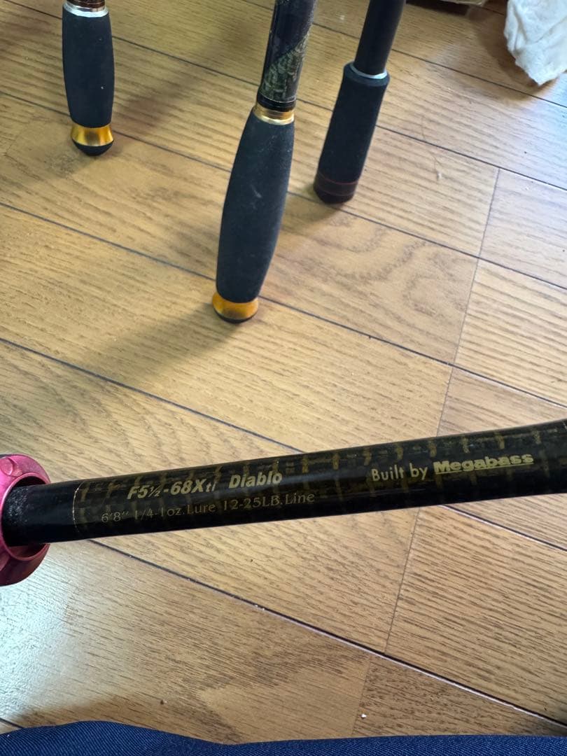 Megabass F5-68XTi Diablo バスロッド