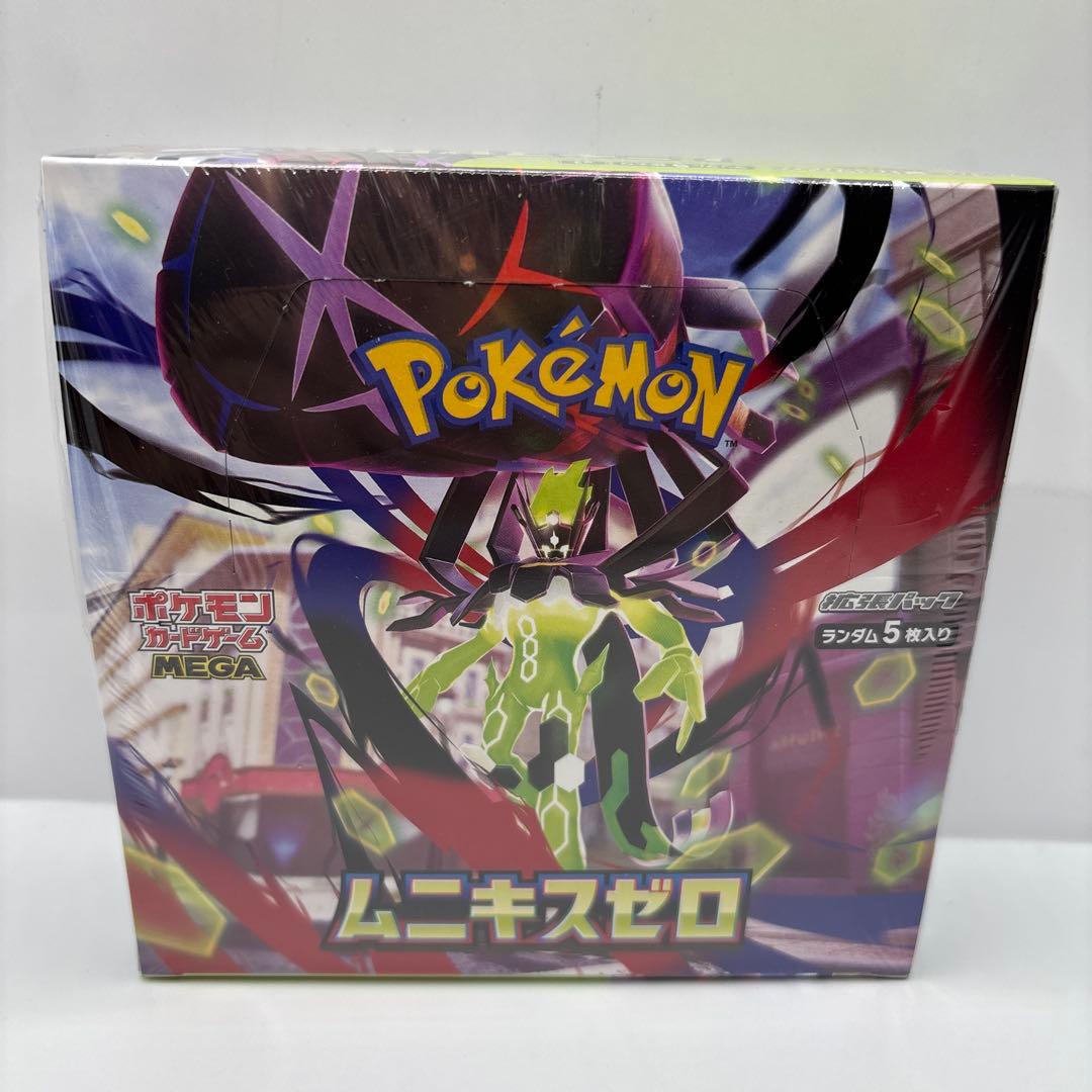 ポケモンカードゲーム MEGA 拡張パック ムニキスゼロ （BOX）Ｘ