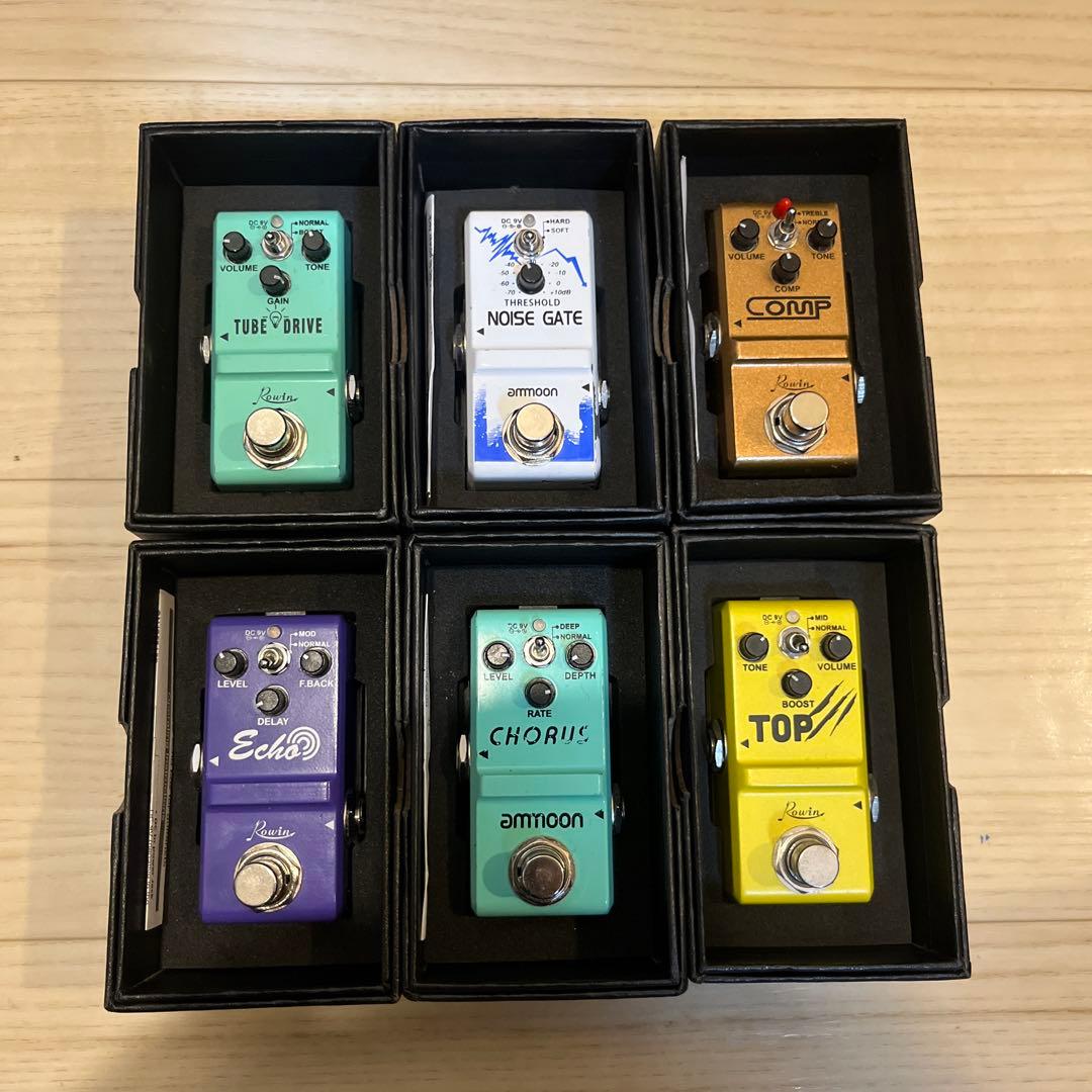 ギターエフェクターセット 6種類