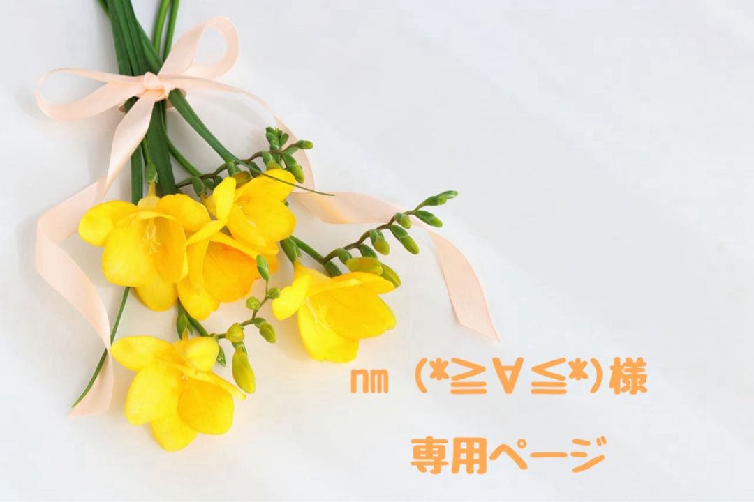 nm (*≧∀≦*)様 ♡ 専用ページ