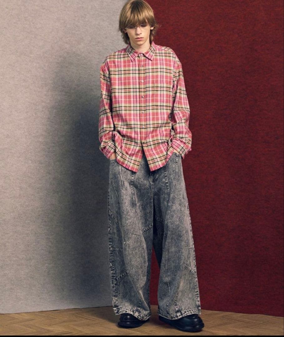 パンツ Maison Special Prime-Wide Denim Balloon