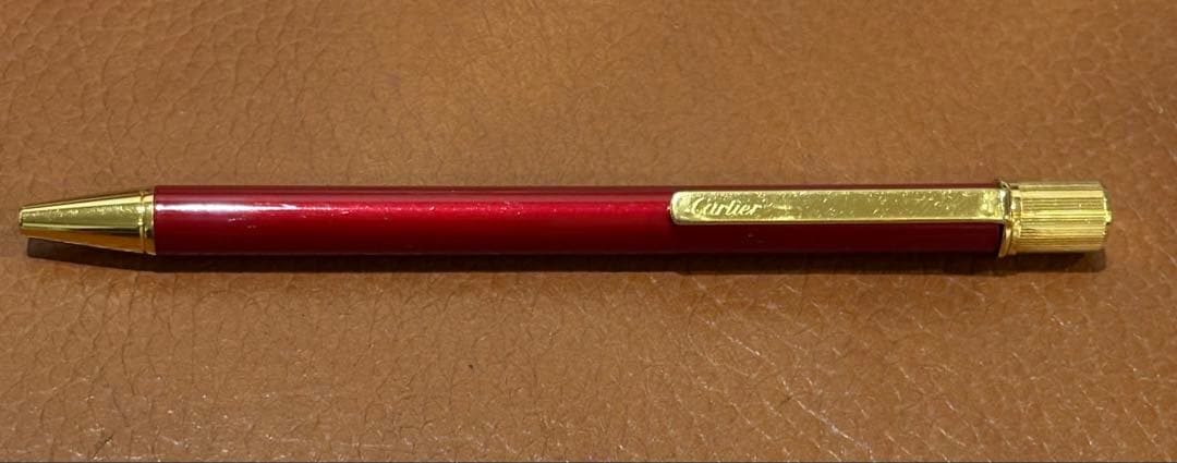 Cartier 赤 ボールペン 本体