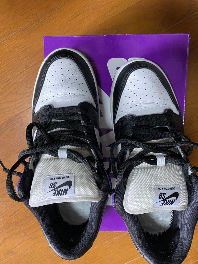 NIKE SB Dunk Low ブラック/パープル