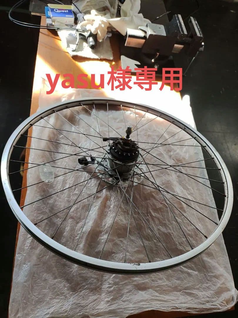 Shimano 8速ホイールとシフターセット