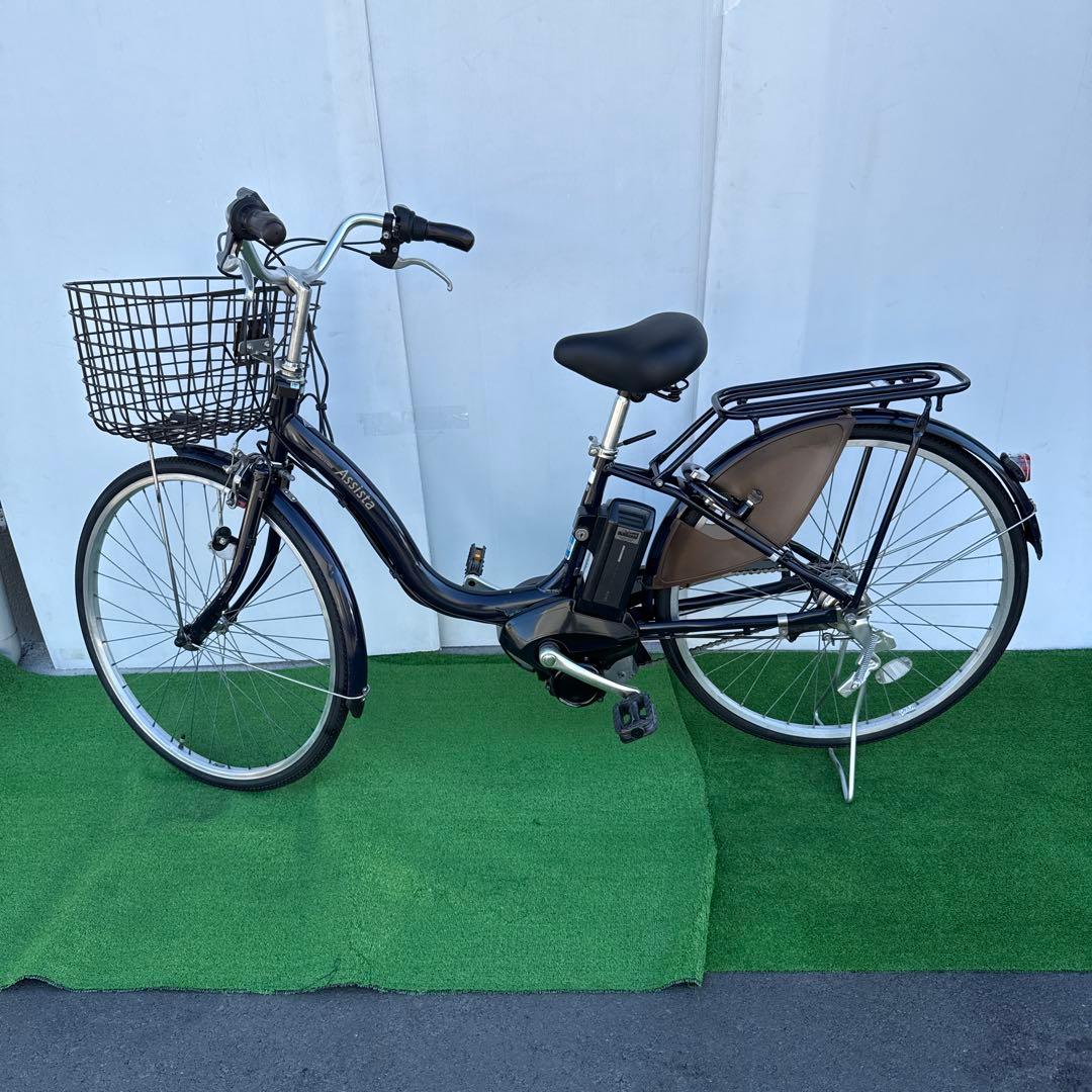 ブリヂストン電動アシスト自転車26インチ ブルー