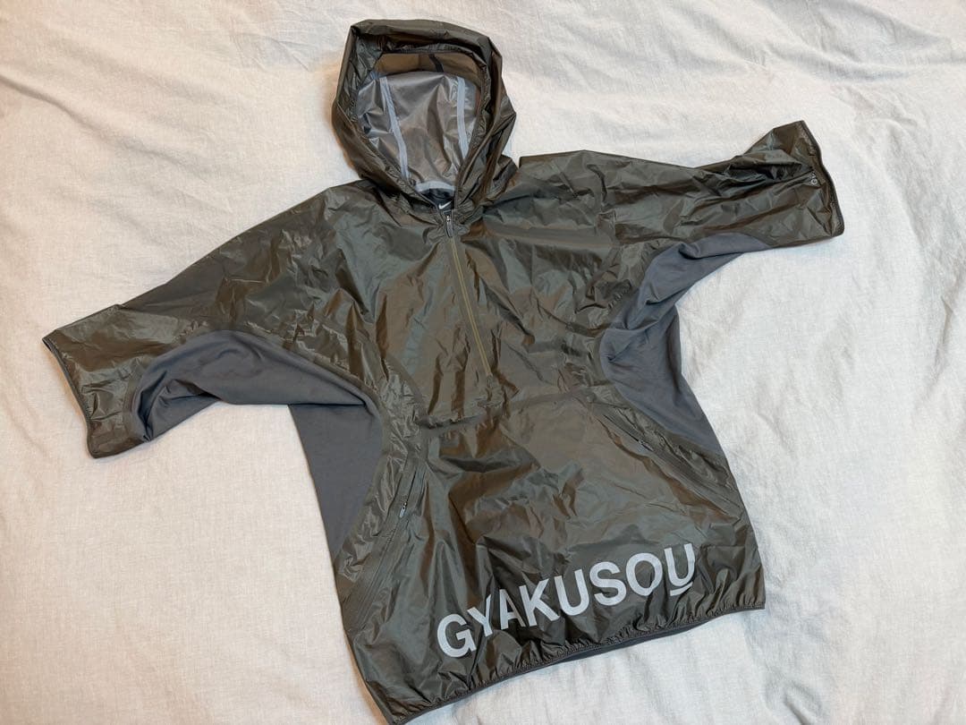 GYAKUSOU ショート スリーブ パッカブル ジャケット