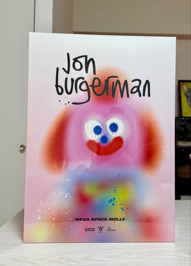 その他 Jon Burgerman Mega Space Molly 400%