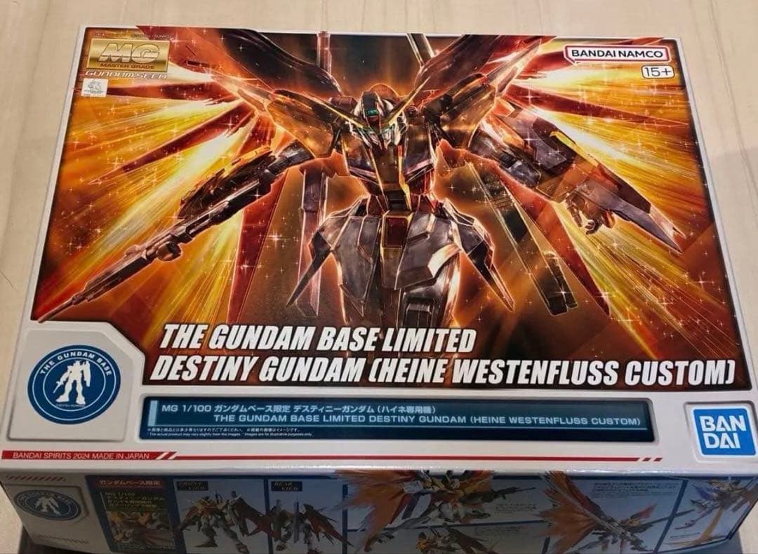 MG 1/100 ガンダムベース限定 デスティニーガンダム (ハイネ専用機)