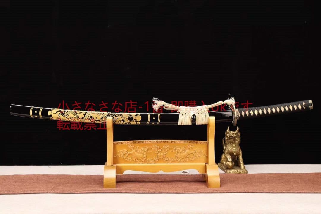 【侍刀一龍宇武士】古兵器 武具 刀装具 日本刀 模造刀 居合刀