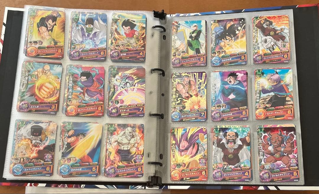 ドラゴンボールヒーローズ　H弾、HG弾のSR.レア、コモンセット❗️