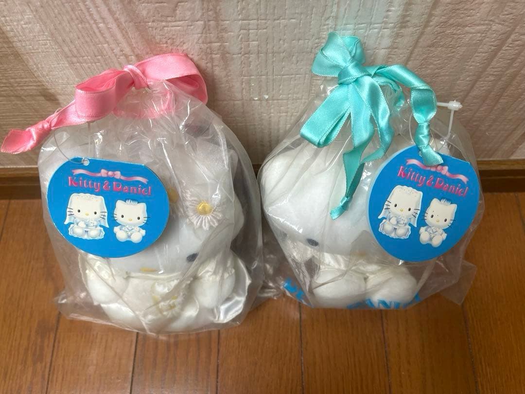 未開封☆キティ ダニエル ウェディング 結婚 ドール ぬいぐるみ マスコット