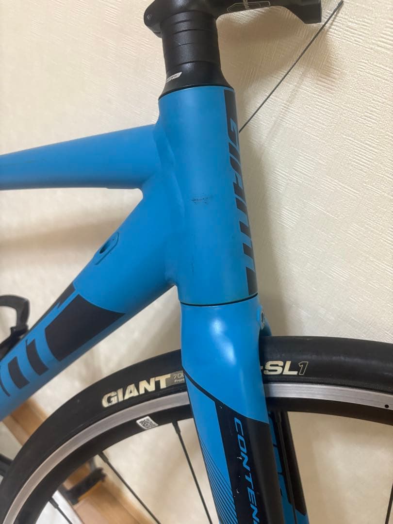 GIANT ロードバイクフレーム 青 P-SL1 【2-1 】購入画面用