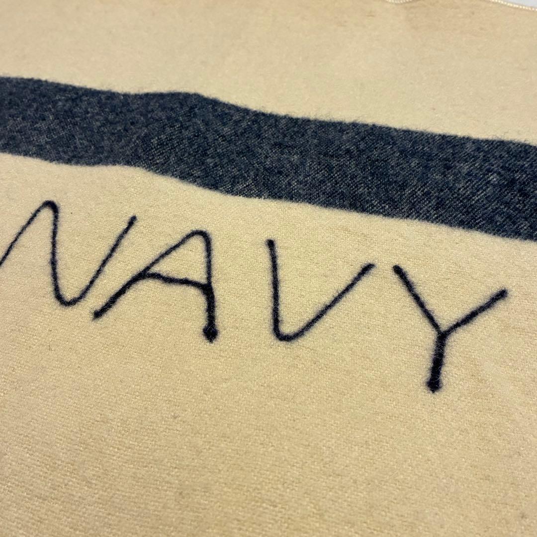 40's～ Vintage U.S.NAVY ウール メディカル ブランケット