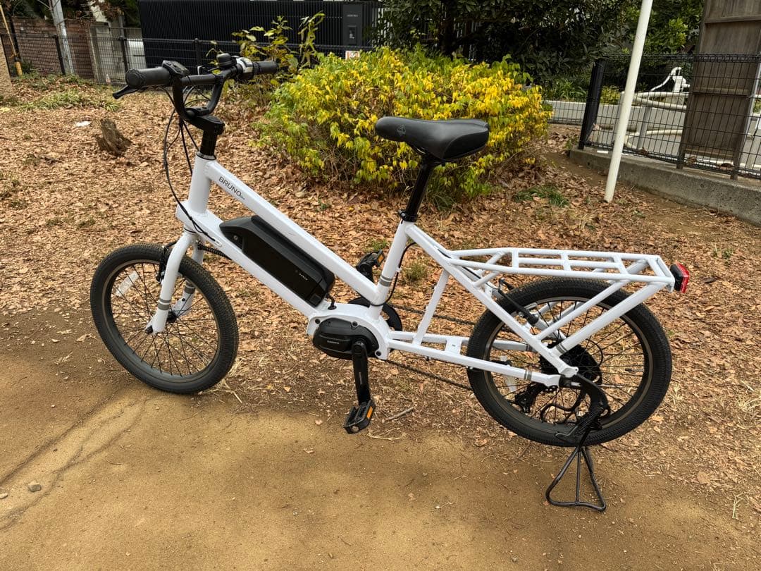 Bruno e-tool 電動アシスト自転車（2021年モデル・ホワイト）要修理
