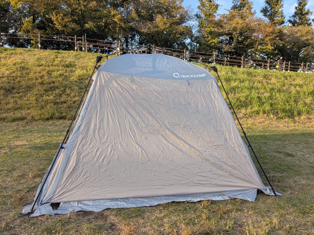 クイックキャンプ　スクリーンタープ3m　QC-ST300　ワンタッチタープ