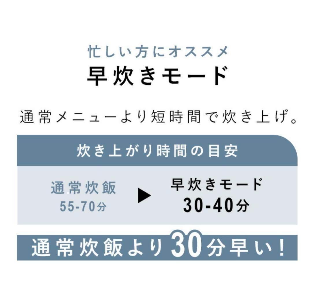 【新品未開封】炊飯器　マイコン式　5.5号炊き　アイリスオヤマ　炊飯ジャー