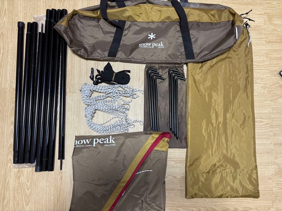 スノーピーク ヘキサL エントリーパックTT (タープのみ) SET-250H