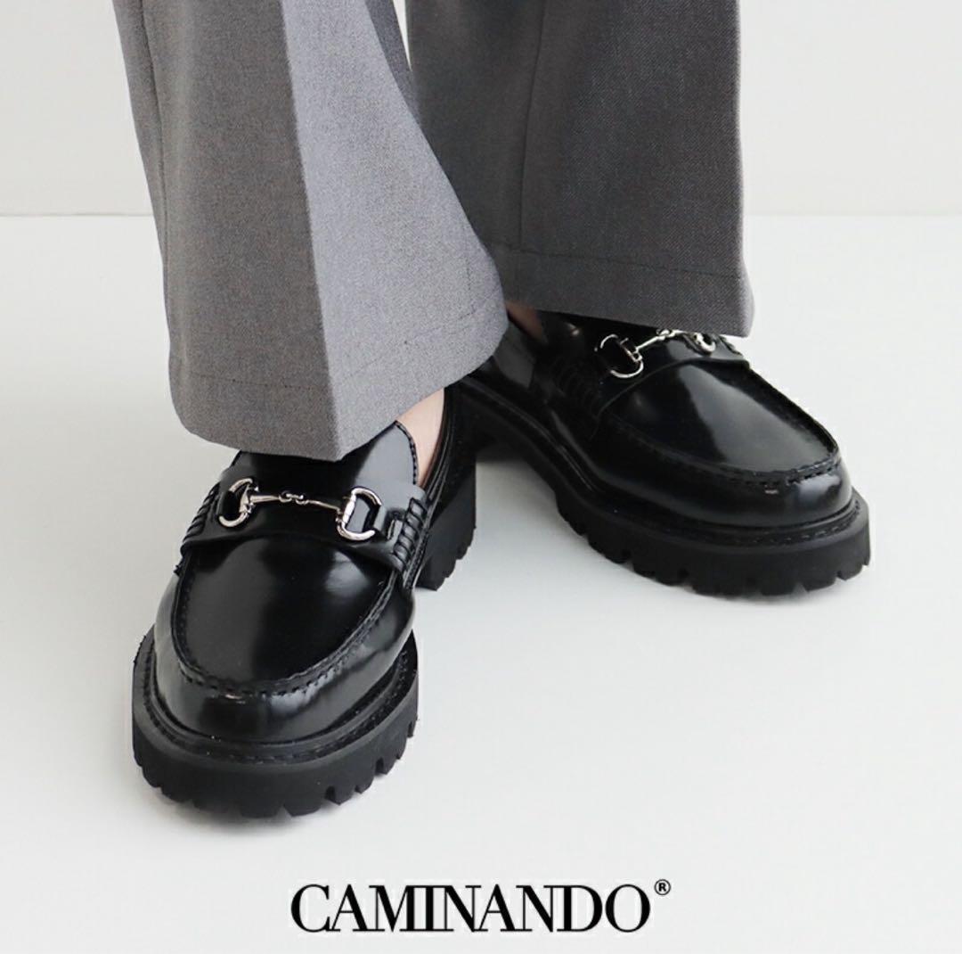 CAMINANDO ビット付トラックローファー