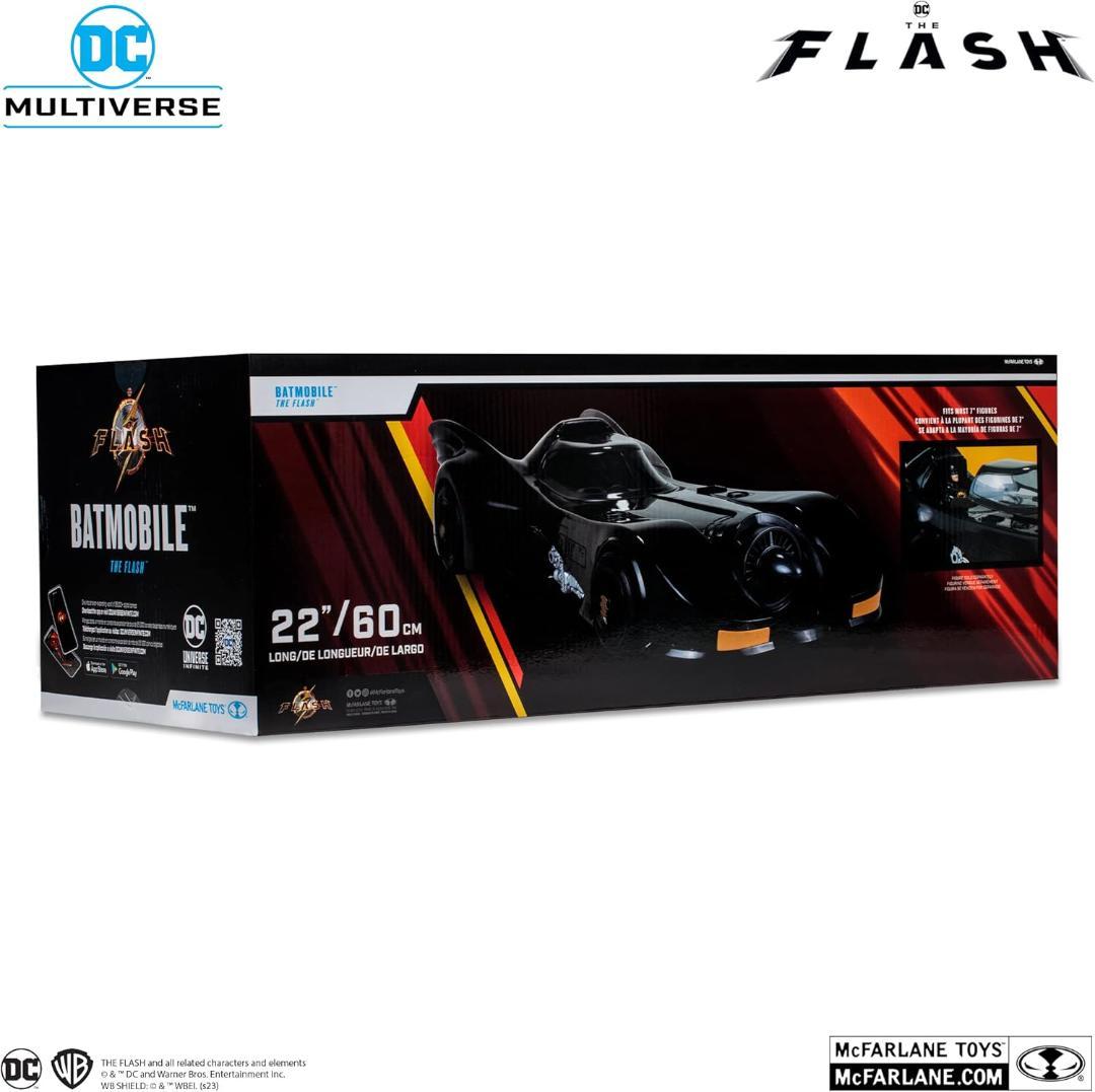 【新品】DCコミックスDCマルチバース ザ・フラッシュ バットモービル ビークル