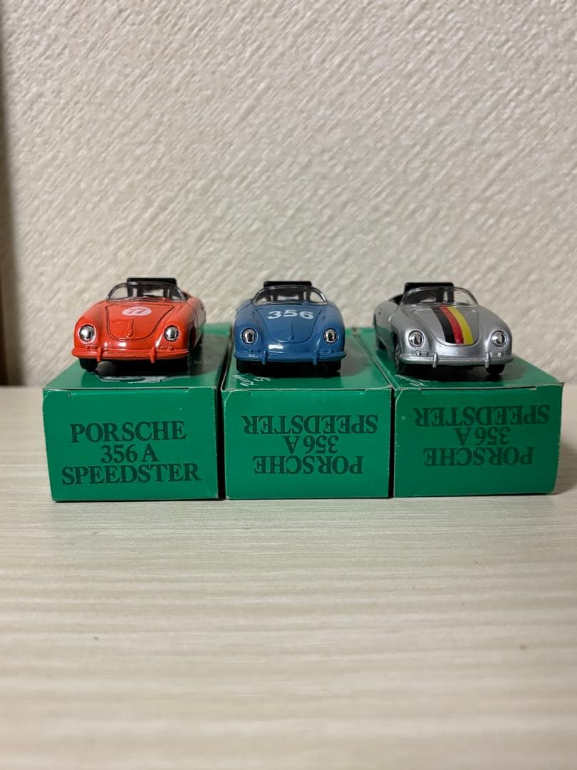 トミカ　ポルシェ356Aスピードスター 3台セット