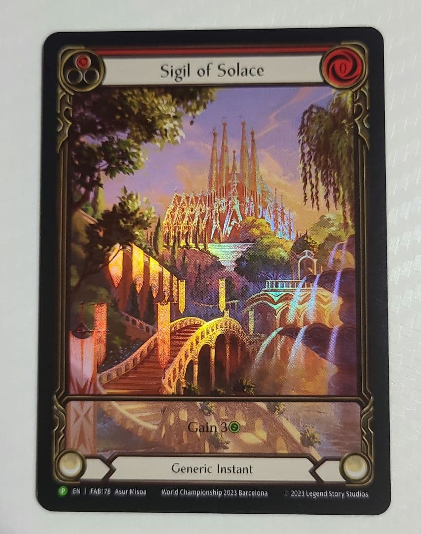 Flesh and Blood プロモ Sigil of Solace