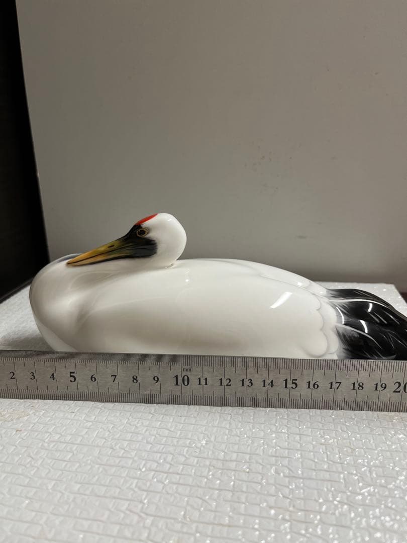 ノリタケ鶴置物です木箱入り 値下げしました。