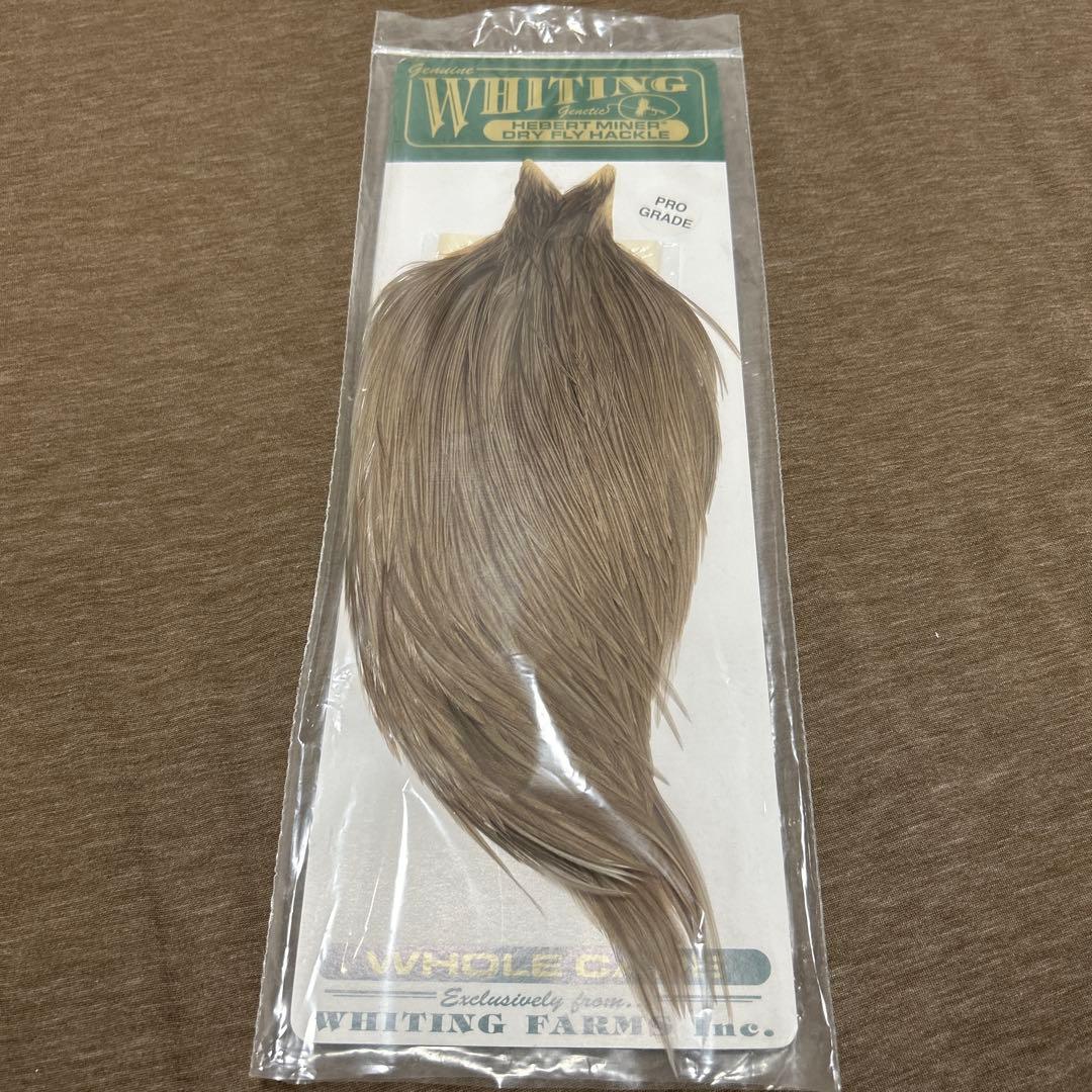 WHITING ホワイティング　ドライフライハックル