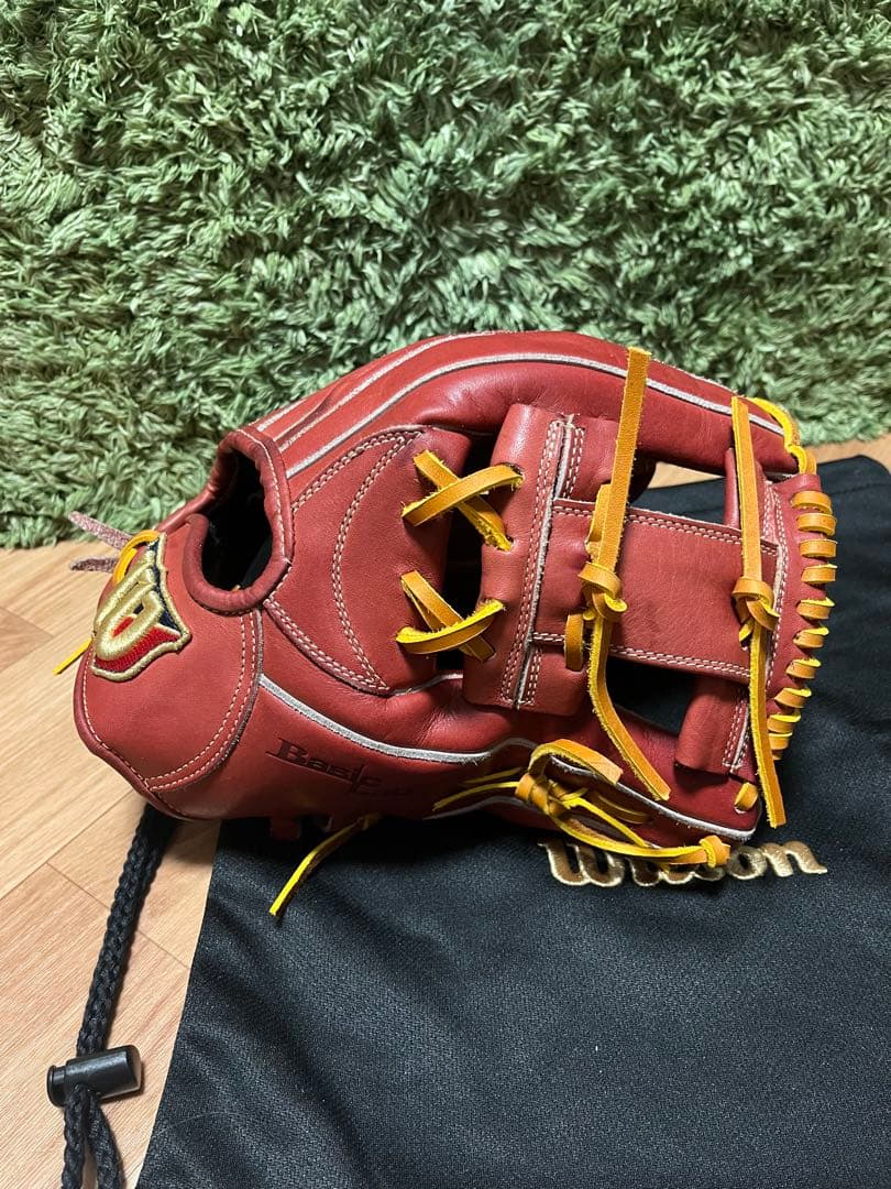 ウィルソン ベーシックラボ デュアル 軟式内野手用1723型 ブリック