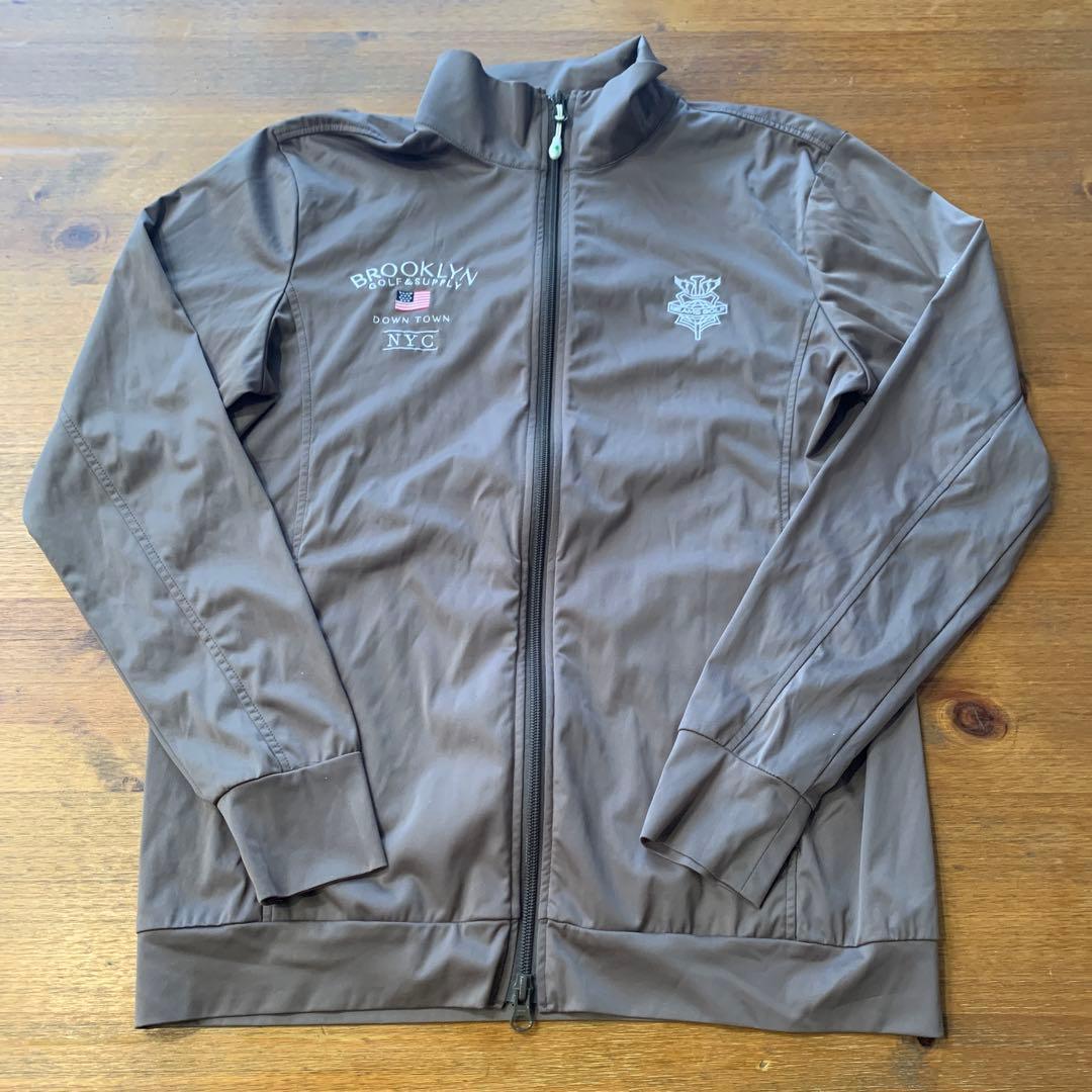 BEAMS GOLF ブラウン エアシャットブルゾン M 日本製