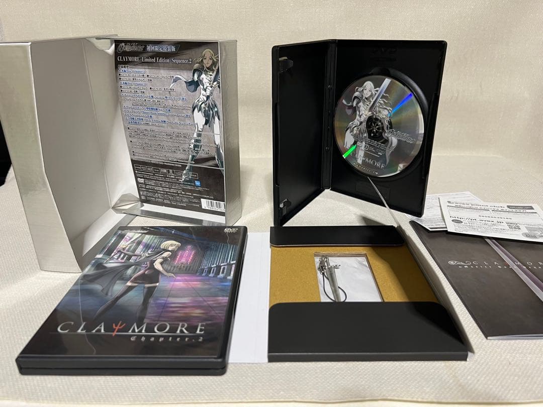 ＤＶＤ　フィギュア メガハウス　クレア エクセレントモデル クレイモア
