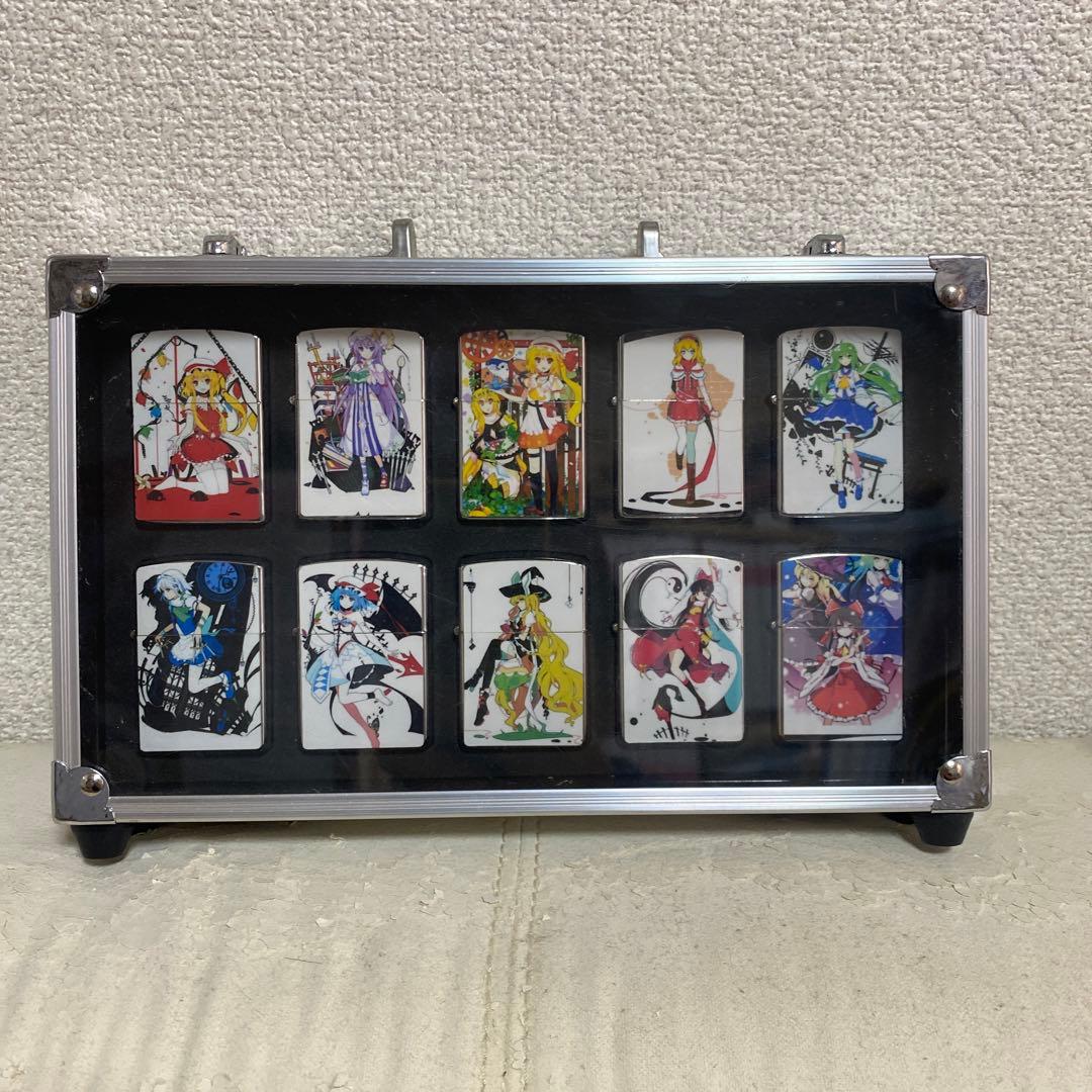 東方project 美少女　オイルライター　セット　zippo 風　TH