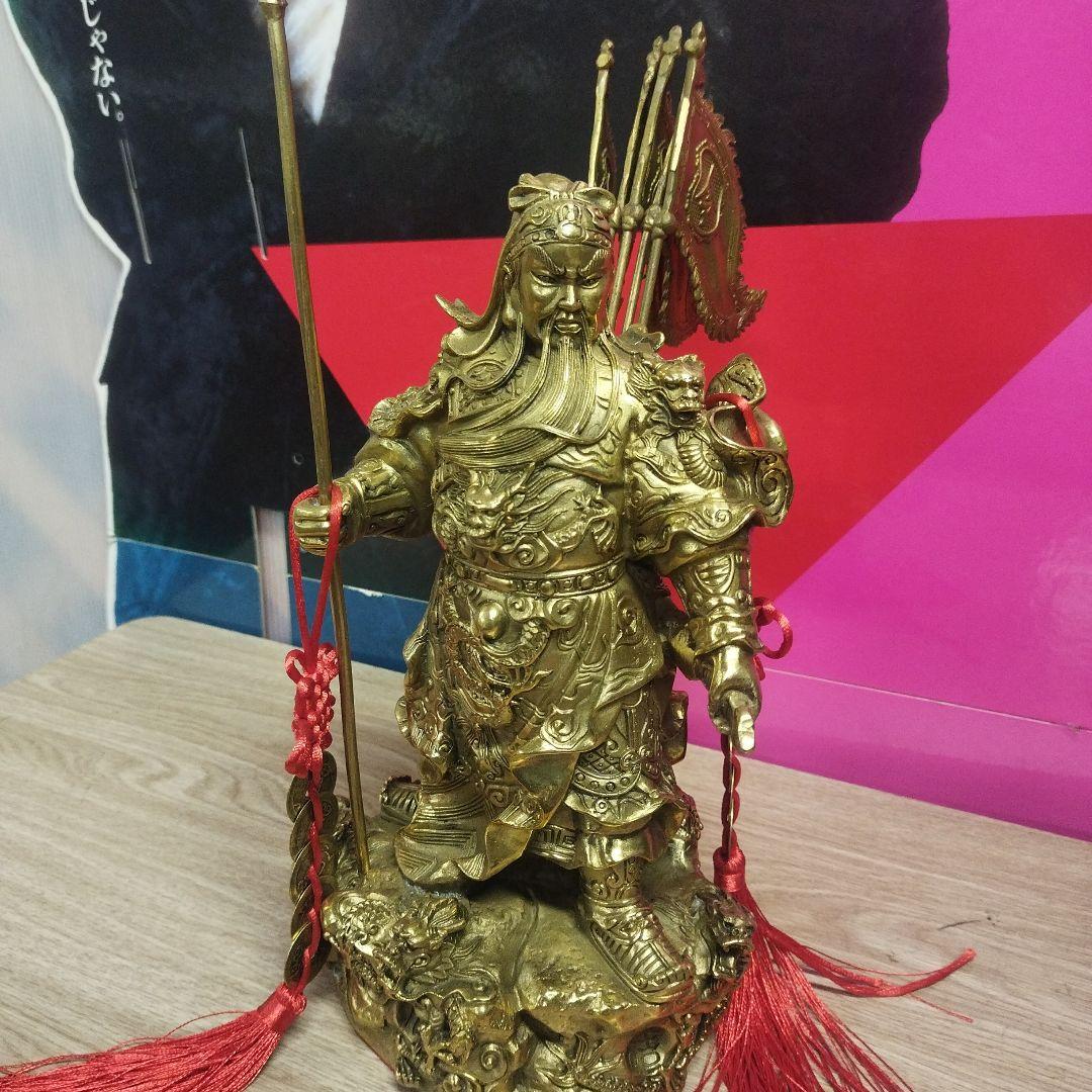 三国志　関羽　置物　神様　金運の神様