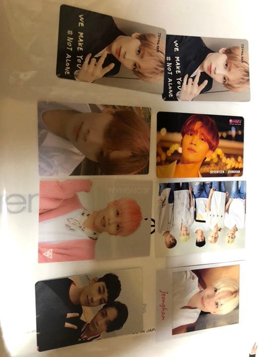 SEVENTEEN セブチ    ジョンハン  トレカ 1 スローガン セット
