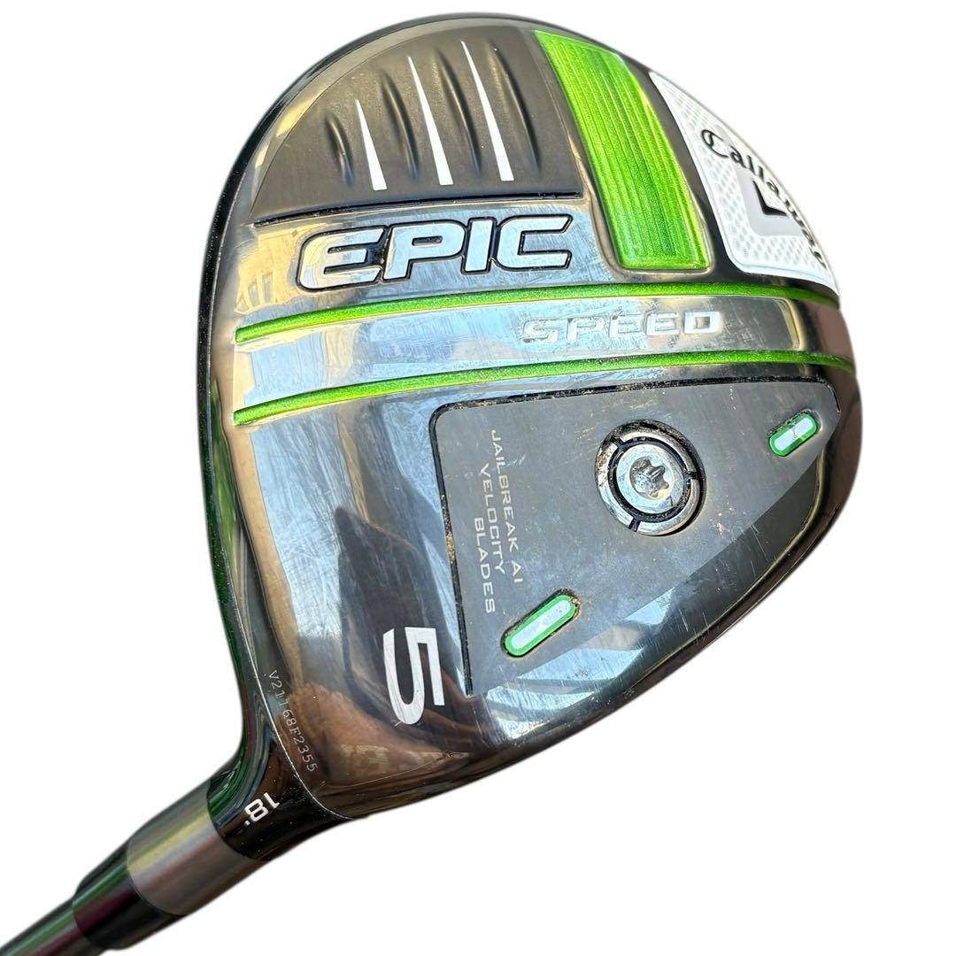 キャロウェイ EPIC SPEED 5W フェアウェイウッド 純正シャフト SR