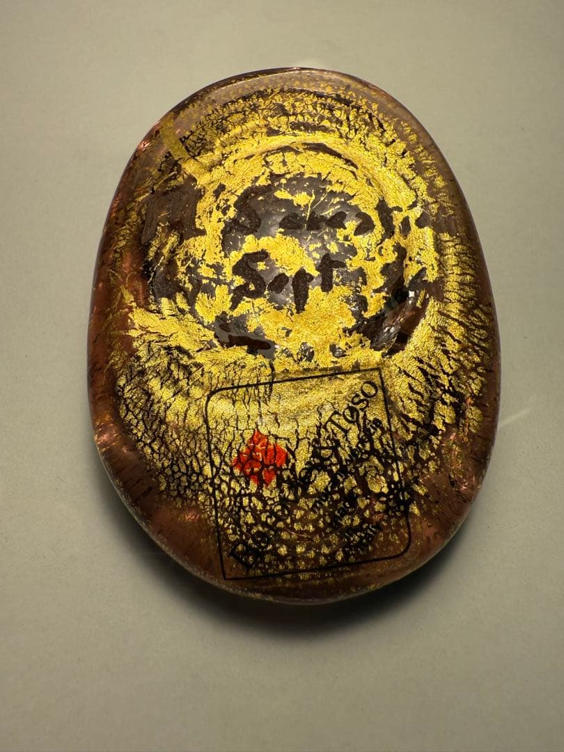 その他 murano glass lion vintage paper weights