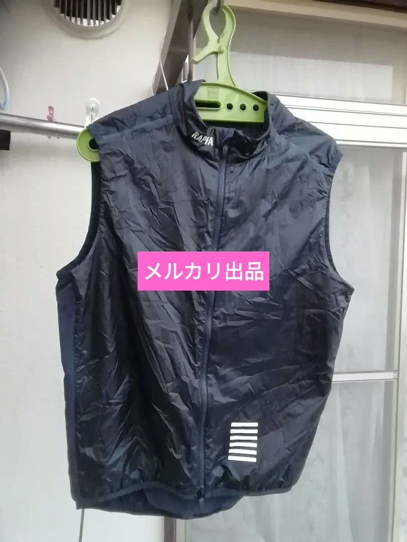ウェア pro team insulated gilet L navy\white